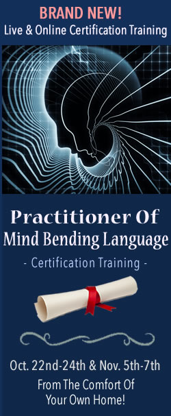 Practitioner Of Mind Bending Language Certification Training With Igor Ledochowski (Oct. 22-24 & Nov. 5-7)