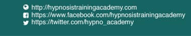 http://hypnosistrainingacademy.com https://www.facebook.com/hypnosistrainingacademy https://twitter.com/hypno_academy