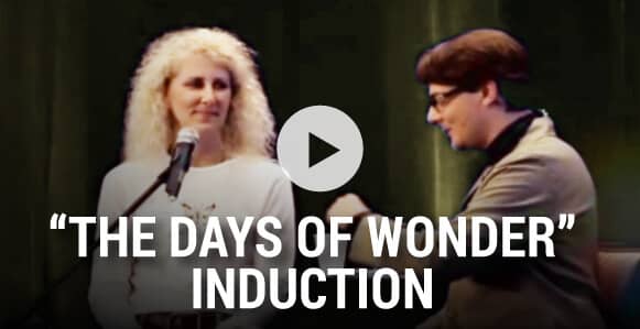 Hypnosis demonstration The Days Of Wonder Induction