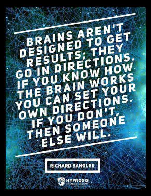 richard bandler quotes brain hypnosis